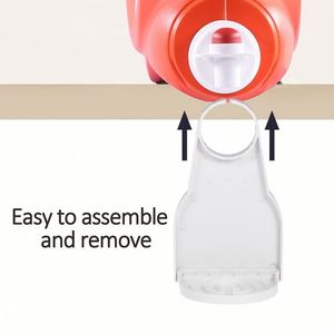 Organisateur de liquide lessive pour buanderie, support pliable pour gobelets et bouteilles, station de récupération des gouttes, distributeur de savon - Product Image 2