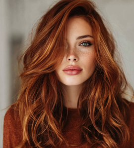 <span class=keywords><strong>2025</strong></span> Bán Chạy Nhất Thời Trang Ren Phía Trước Tóc Giả Màu Đỏ Nâu Gradient Tóc Giả Xoăn Với Mái Tóc Dài Dành Cho Phụ Nữ - Product Image 2