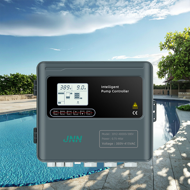 JNN 30Y1 3-Phase 380V 0.75-15kW LCD Display Single Pump Automatic Water Pump Controller Switch Tuya Smart App Control