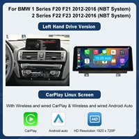 Autoabc Écran tactile sans fil Apple Carplay Android Auto 10,25'' IPS pour BMW Série 1/2 Système Linux 1 an Connexion USB/WiFi