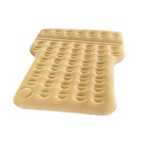 Matelas pneumatique floqué haut de gamme pour SUV avec pompe électrique intégrée, lit portable pour siège arrière de voiture pour voyage, camping, pique-nique