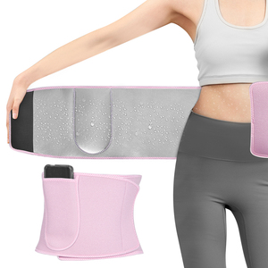 Corsé de entrenamiento de cintura de gimnasio antibacteriano de iones de plata ajustable para adelgazar para perder peso - Product Image 1