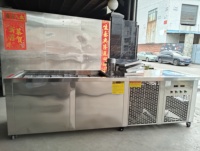 Machine à briques de glace industrielle de 1 tonne pour chantier de construction, refroidissement de tunnels, fabricants de blocs de glace pour fruits et fruits de mer frais