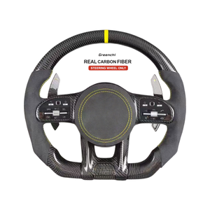 พวงมาลัยคาร์บอนไฟเบอร์สำหรับ Mercedes A45 W176 <span class=keywords><strong>AMG</strong></span> W177การอัพเกรดภายในสมรรถนะ - Product Image 1