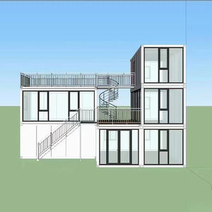 Diseño Prefab Glass Garden House Sunroom con perfil de extrusión de aluminio para edificio de oficinas School Mall Hotel - Product Image 2