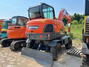 Doosan DX60W-9C Wheel Excavator Used <b>for</b> <b>Sale</b> Made in Korea 2025 Model 5550KG Operating <b>Weight</b> Engine Gearbox PLC - Product Image 5