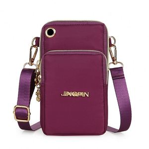 Wholesale Waterproof Nylon Zipper Coin <b>Purse</b> Multi-functional Outdoor Sports Running Arm Bag <b>Small</b> Square for Women - Product Image 1