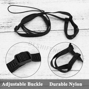 Arnés de nailon para pájaros y loros, correa de tracción voladora para exteriores, banda ajustable, cuerda de entrenamiento antimordida - Product Image 2