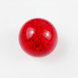 Atacado Bola de Cristal Colorido de Crack 80mm K9/K9 Rosa Vermelha Sólida Bola De Cristal Verde/Azul De Vidro Roxo esfera Bola de Cristal - Product Image 4
