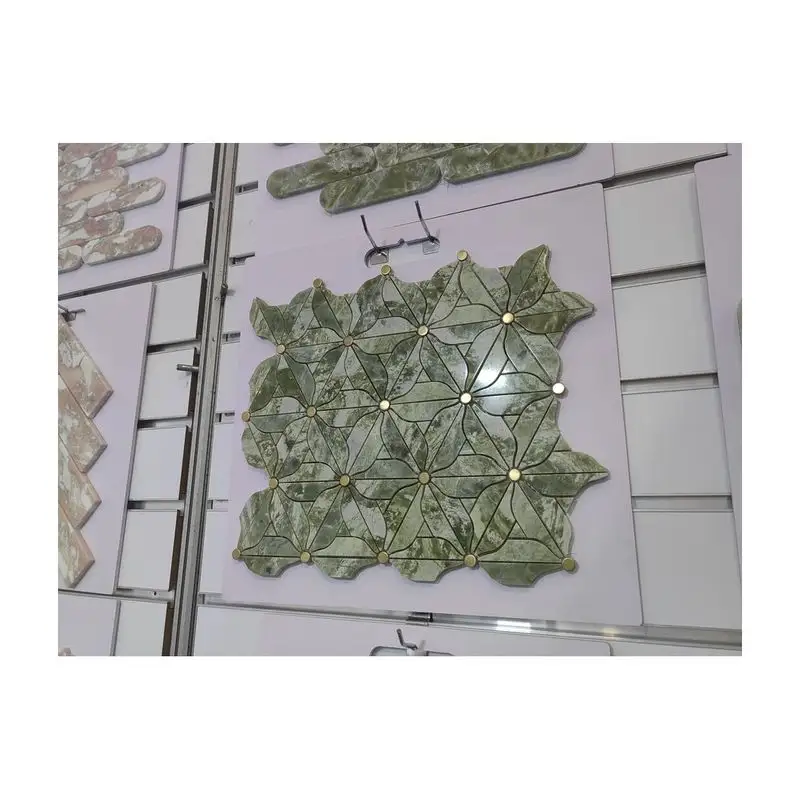 Prima mermer taş yan masa yeni Model mermer yer karosu doğal taş benzersiz Showroom örnek granit mermer taş