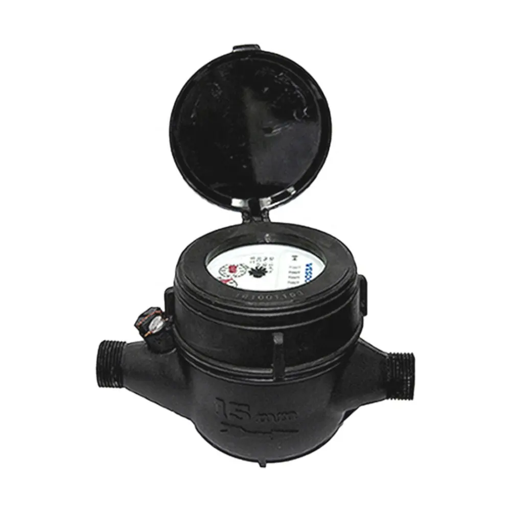 WESDOM Waste Water Flow Meters & Multi Jet Water Meter ISO 4064 Class B Super Dry Dial Plastic Water Meters