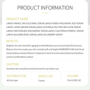 Suero Esencia de Flor de Cerezo Sakura, Árbol de Té, VC y Niacinamida, Productos K-Beauty Anti-Acné y Anti-Imperfecciones para Todo Tipo de Piel - Product Image 6