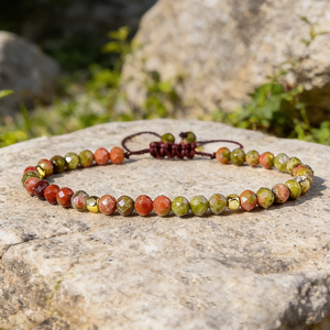 Handcrafted Natural Rainbow Obsidian Beaded <b>Bracelet</b> Bohemian Stone Beads <b>Bracelet</b> Colorful Healing <b>Crystal</b> <b>Bracelet</b> Jewelry - Product Image 1