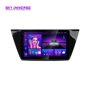 8 Core TS10 untuk Volkswagen VW Touran 2016-2017 Android Sistem Mobil DVD Video Radio Player Navigasi GPS Mendukung Carplay DSP WIfi