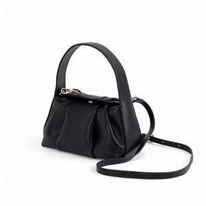 Bolsos de Mano de Cuero Genuino de Diseño Francés, Bolso de Cuero Marrón y Negro de Moda, Bolsos de Hombro de Lujo Portátiles para Mujer - Product Image 4