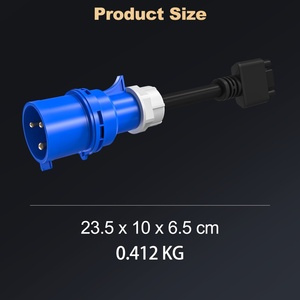 Adaptateur de charge pour voiture électrique Feyree New FYE33 Tesla 3 broches vers CEE 32A - Rétrofit/Mise à niveau - Product Image 3