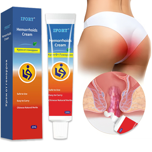 Ungüento Original Ifory para Hemorroides Internas y Externas con LOGO Personalizado, Bálsamo Anal de 20g, Crema Anti-Hemorroidal - Product Image 1