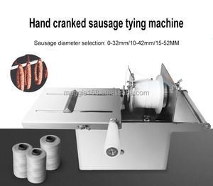 Máquina de encuadernación de salchichas Máquina cortadora de salchichas manual Equipo de fabricación de atado de salchichas Máquina de atado de salchichas manual - Product Image 4