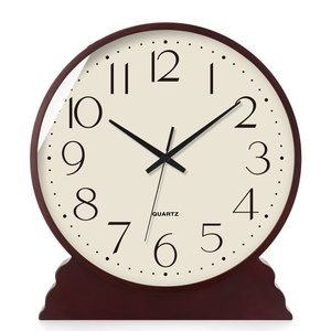 Precision Movement Base <strong>Clock</strong> - Home Desktop Desk <strong>Clock</strong> - Living Room Electric Wave Automatic Time Synchronization - Product Image 3