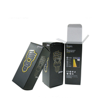 Vente en gros de boîtes d'emballage en papier kraft brun Boîtes d'ampoules LED en carton Emballage de lampes Boîte d'ampoules avec logo personnalisé