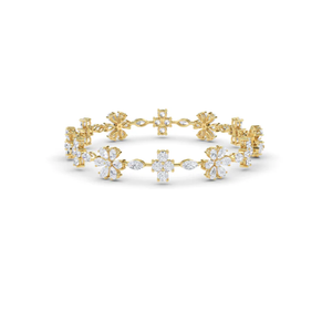 Bracelet de luxe en diamant de laboratoire de coupe radiante, élégant, unisexe, mettant en valeur une brillance éclatante, artisanat raffiné pour la mode - Product Image 5