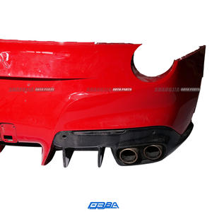 Pièces de voiture d'occasion, système de carrosserie de haute qualité, pare-chocs arrière rouge pour Ferrari F12 85133210 - Product Image 5