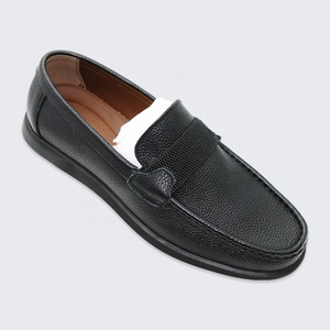 LANCI OEM Mocassins épais de <span class=keywords><strong>luxe</strong></span> pour hommes fabriqués en usine Mocassins imperméables en <span class=keywords><strong>daim</strong></span> et chaussures en cuir Style de marche à la mode - Product Image 3