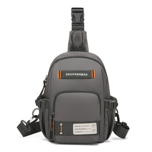 Sac à dos unisexe professionnel en nylon imperméable avec bandoulière arquée et fermeture éclair pour ordinateur portable – Vente en gros - Product Image 3