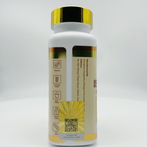 Oem duozi đậu nành <span class=keywords><strong>Isoflavones</strong></span> + Vitamin E Softgels cho điều chỉnh estrogen hỗ trợ cho phụ nữ sức khỏe mãn kinh giảm xương mất - Product Image 2