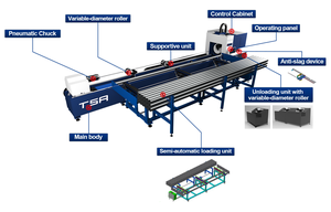 Machine de découpe laser à fibre industrielle CNC Han's Laser pour tubes métalliques de <span class=keywords><strong>7m</strong></span>, 9m, 12m, tubes rectangulaires et carrés - Product Image 2