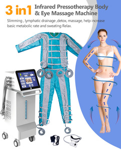Vertical Full Body Lymphatic Drainage Machine Separate <b>Controls</b> increases the lymphatic - Product Image 2