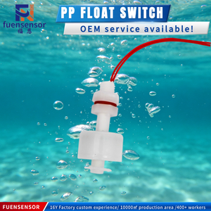 Mini interrupteur à flotteur en plastique pour le contrôle du niveau d'eau dans les bains de laboratoire - Product Image 1