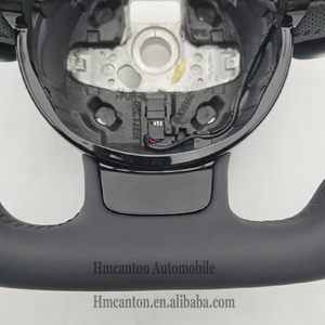 Volante de Cuero Perforado con Base de Cuero para Audi A4 A4L A5 A6 A7 B8, Venta al Por Mayor - Product Image 3