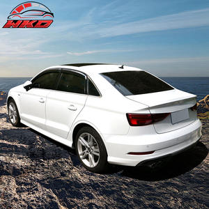 Viseras de Ventana Acrílicas Estilo Delgado para Audi A3 S3 RS3 Sedán 2013-2019, Deflector de Viento de 4 Piezas, Accesorios Exteriores para Automóviles - Product Image 2