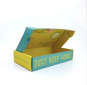 New Factory Manufacturer <b>Large</b> Coloprinted Mailing Apparel <b>Box</b> Custom Packaging Mailer Boxes - Product Image 2