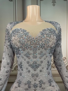 <span class=keywords><strong>Abito</strong></span> da sera in piuma di lusso con corsetto lungo e <span class=keywords><strong>Bustier</strong></span> - Product Image 4
