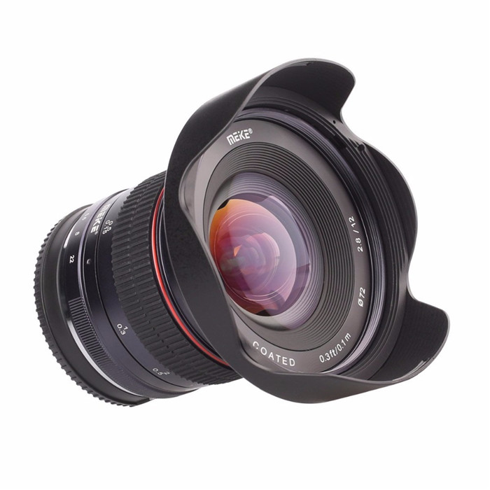 超美品！meike 12mm F2.8 SONY Eマウント 超広角レンズ Meike 12mm F2.8広角手動レンズS0nNY EマウントNEX-3 NEX-7 NEX