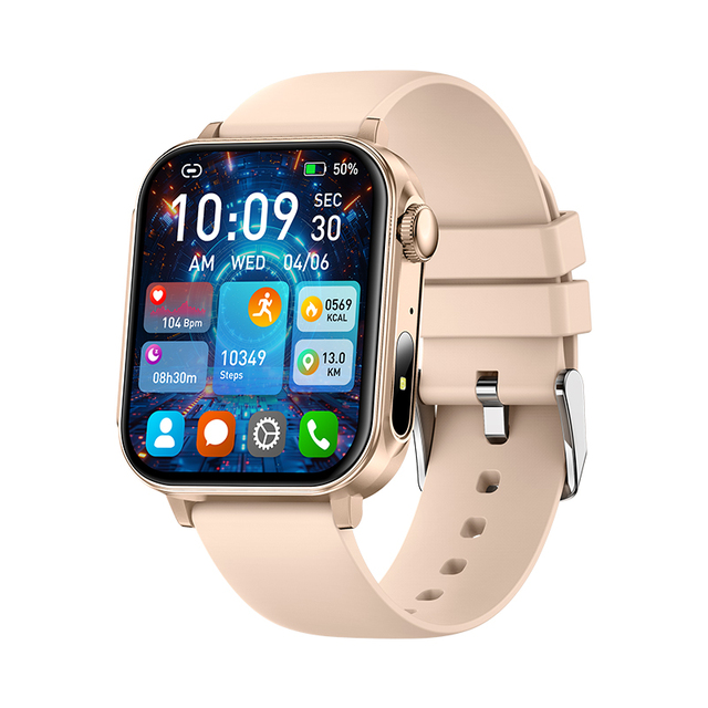 V96 Smart Watch 1.83'' HD Screen 2026 Type-C Charging LED Flashlight BT Call Heart Rate Monitor Smartwatch for Men Women New