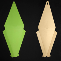 Caja de Embalaje Triangular Ecológica SP3089 para Rebanadas de Pizza, Comida Rápida