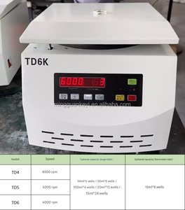 Lage Snelheid <span class=keywords><strong>Centrifuge</strong></span> 4000-6000Rpm Voor 5Ml 10Ml 20Ml Bloedafnamebuizen Laboratoriumgebruik <span class=keywords><strong>Td4</strong></span> Td5 Td6 - Product Image 5