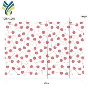 कस्टम गुलाबी चेरी पोलका डॉट्स मूरल वॉलपेपर बच्चों के लिए वाटरप्रूफ और एंटी-स्टैटिक बेबी वॉल पेपर - Product Image 6