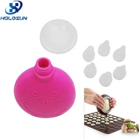 Kit de décoration de gâteaux professionnel de qualité supérieure, tube en silicone réglable de qualité alimentaire pour cupcakes et biscuits, couleur personnalisée