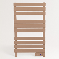 Radiateur Sèche-Serviettes Électrique Mural en Aluminium pour Hôtels et Spas, Séchage Rapide, Certifié CE IP24