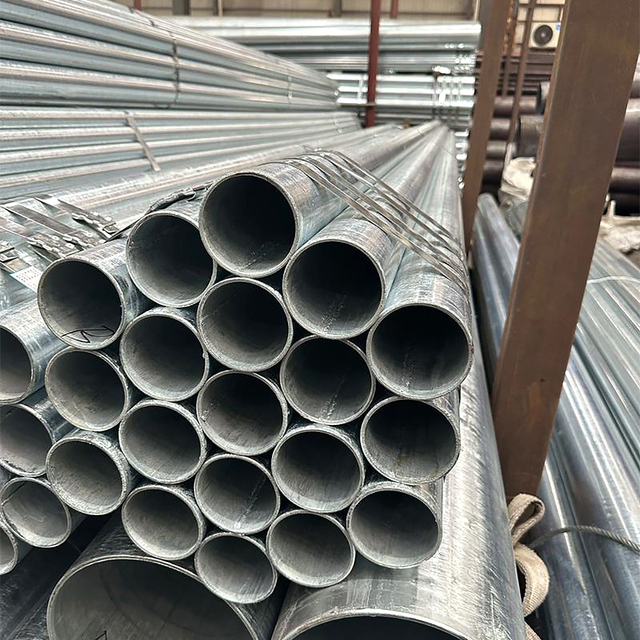 Reliable S235JR Z220 Galvanized Steel Round Pipe 1/2 Inch to 6 Inch DN15-DN150 for Modern Agriculture Project Construction