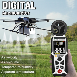 Xeast OEM chuyên nghiệp cầm tay kỹ thuật số máy đo gió với nhiệt kế cánh đo tốc độ gió và nhiệt độ dụng cụ kiểm tra - Product Image 5