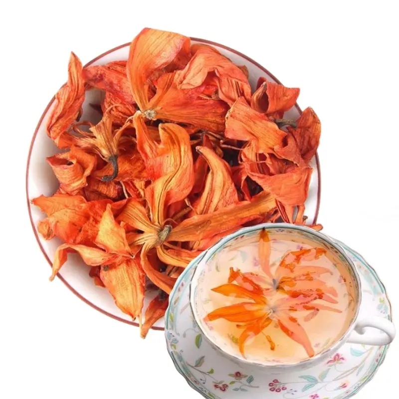 1 kg per tas manfaat pusing susah meningkatkan fungsi paru-paru mengurangi batuk baik warna oranye teh bunga lili kering