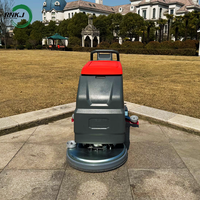 RNKJ-Robot de Nettoyage Intelligent avec Aspirateur Combo Vadrouille à Carburant Électrique pour Bureau Hôtels Construction Restaurants Moteur Brosse