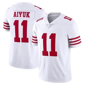Venta al por Mayor de Camisetas de Fútbol Americano para Hombre de Sanders, Jeanty, Mahomes, Allen, Barkley, Watt, Daniels, Dart, Hurts, Hunter, Burrow y Ward - Product Image 4