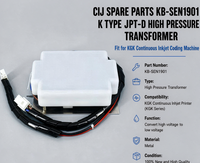 Pièces détachées CIJ KB-SEN1901 Transformateur haute pression de type K JPT-D compatible avec la machine de codage à jet d'encre continu KGK