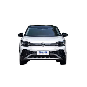 Pour ID.6 Crozz modèle 2024, <span class=keywords><strong>véhicule</strong></span> électrique PURE+ révisé, SUV intermédiaire blanc, 5 portes, 7 places, autonomie NEDC maximale de 601 à 700 km - Product Image 2